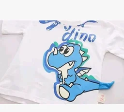 Googo Gaaga Boy's Cotton Dino Printed T-shirt With Shorts Sets of baby boys clothing Sets - 4-5 Y, Multi colours