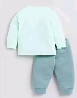 Indhrani Garments Kids Clothes for Boys | Printed Cotton Lightweight Sweatshirt and Pant | Baby Boy Dress Clothing Set
- 5-6 Y, Green