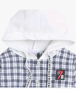 Hopscotch Boys Multi Coloured Plaid Print Shirt And Jeans Set
- 12-18 M, Multi colours