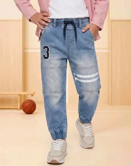 Amazon Brand - Symbol Boys Boys Slim Fit Stretchable Jogger Jeans (Elasticated Waist Band)
- 10-11Y, Lt Blue 4