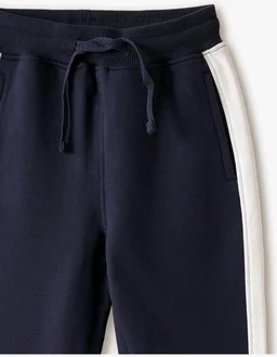 Amazon Brand - Symbol Boys Contrast Side Panelled Jogger Fit Track Pants
- 12-14 Y, Navy/White +Olive / Mustard