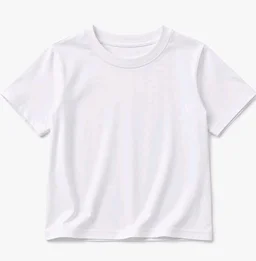 Baby T-Shirt, White, Crew Neck 6-24 Months
Breathable & Soft, Double Stitched, Machine Washable, Boys & Girls, Skin-Friendly
- 12-24 M