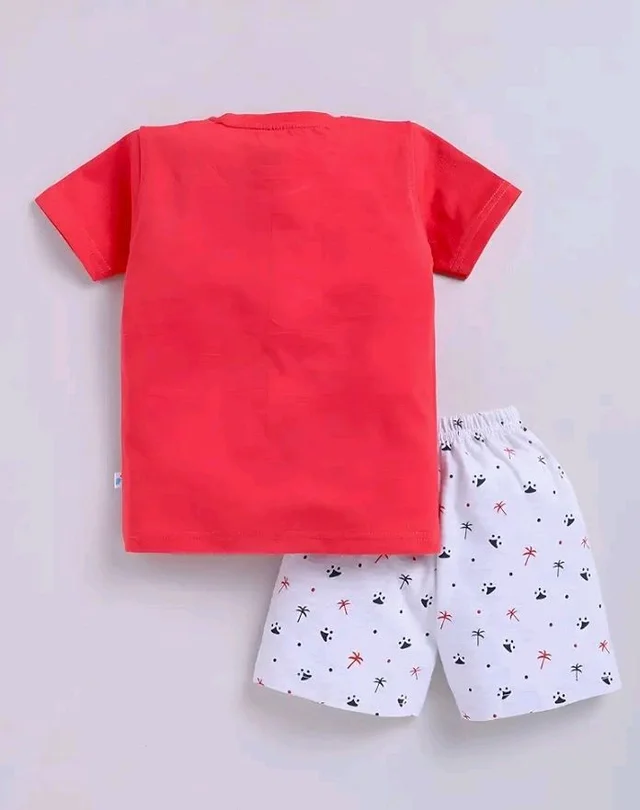 Toonyport Boys Summer 3 Packs Of T-shirts and Shorts Combo Set (Multicolors) - 2-3 Y, Multicolours 1