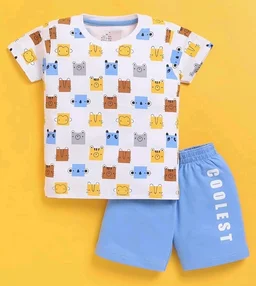 Toonyport Boys Summer 3 Packs Of T-shirts and Shorts Combo Set (Multicolors)
- 4-5 Y, Multicolours 9