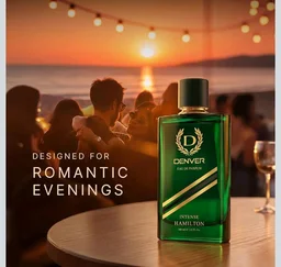 Denver Hamilton Intense Perfume for Man 100ml | Long Lasting Fragrance