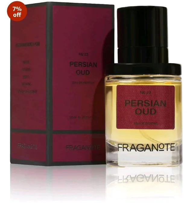 Fraganote Persian Oud Perfume for Man & Woman (25ml) | Eau De Parfum | Premium Unisex Perfume | Ideal for Gifting | Oud, Saffron & Sandalwood