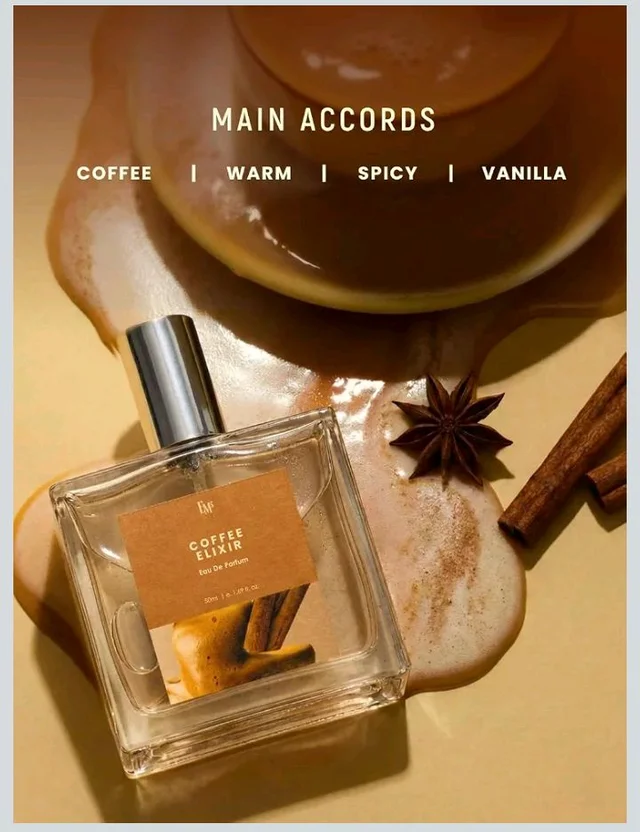 EM5 Coffee Elixir Unisex EDP 50ml | Long Lasting Gourmand Perfume