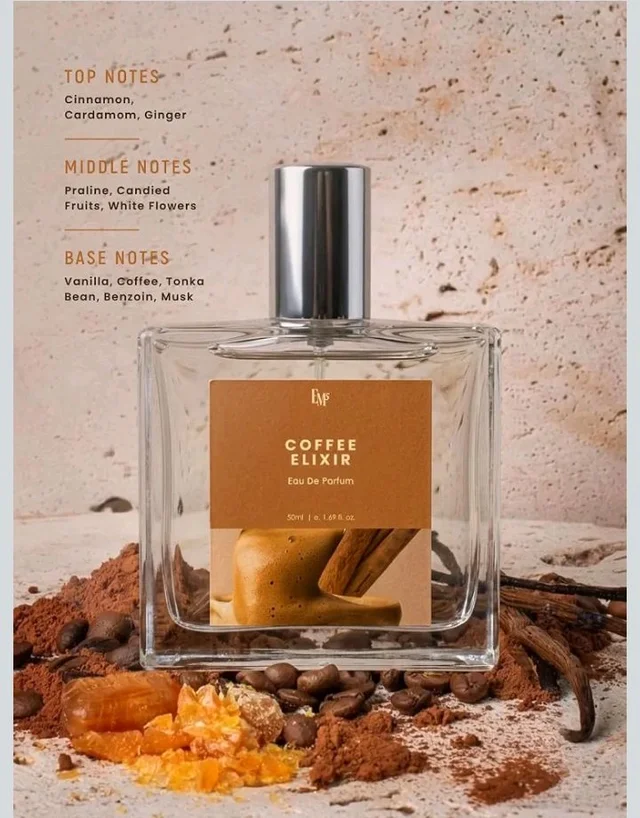 EM5 Coffee Elixir Unisex EDP 50ml | Long Lasting Gourmand Perfume