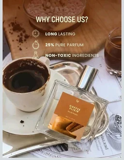 EM5 Coffee Elixir Unisex EDP 50ml | Long Lasting Gourmand Perfume