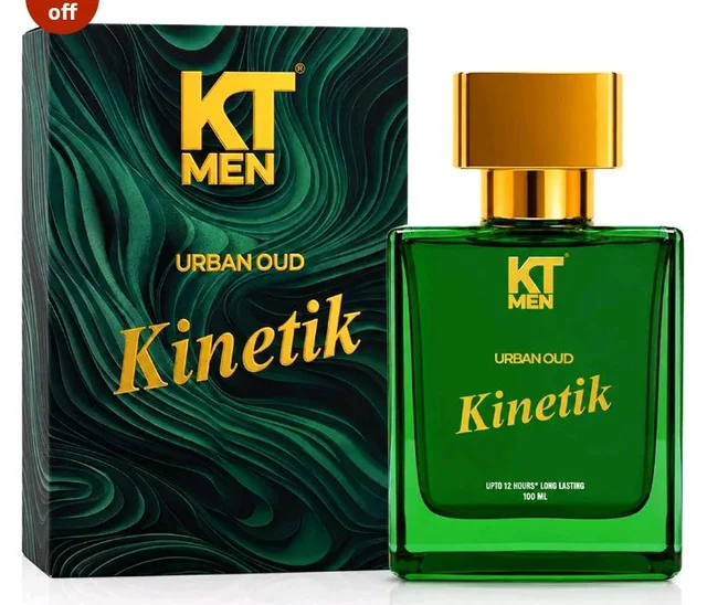 Perfume for Men 100ml | Urban Oud | Long Lasting upto 12 Hrs | Fresh Citrus & Woody Notes | Kinetik Luxury Premium Fragrance | Gift for Man
200+ bought in past month