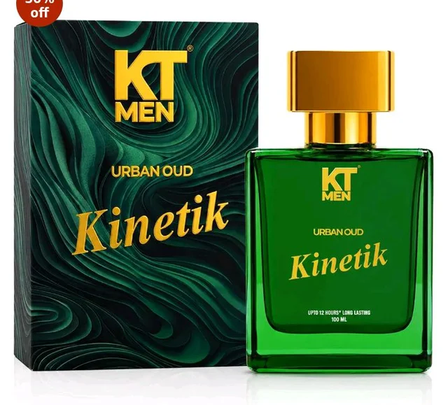 Perfume for Men 100ml | Urban Oud | Long Lasting upto 12 Hrs | Fresh Citrus & Woody Notes | Kinetik Luxury Premium Fragrance | Gift for Man
200+ bought in past month