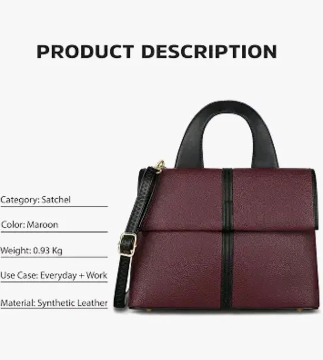 Lavie Signature Women's Nevada Flap Satchel Bag | Satchel Handbag for Work | Ladies Purse | Stylish Shoulder Bag | Gift for Women