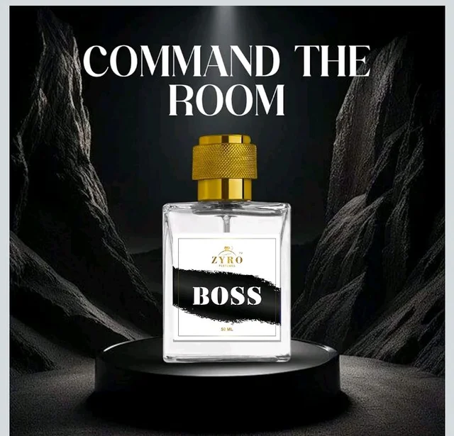 ZYRO Boss Perfume for Men 50ml | Long Lasting Extrait De Parfum with 35% Fragrance Oil | Bold Woody Spicy Luxury Fragrance for Date Night, Partie