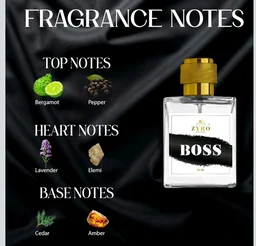 ZYRO Boss Perfume for Men 50ml | Long Lasting Extrait De Parfum with 35% Fragrance Oil | Bold Woody Spicy Luxury Fragrance for Date Night, Partie