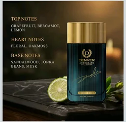 Denver SRK Autograph Collection Forest Wood Perfume - 60 ML|Long Lasting For Men