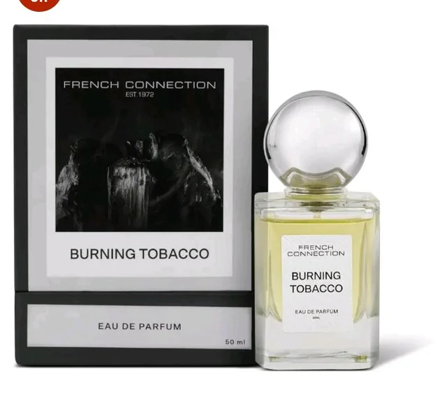 FRENCH CONNECTION | BURNING TOBACCO | FOR MEN | LONG LASTING FRAGRANCE | SMOKY, WOODY & SPICY | EDP 50ML
