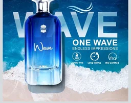 Ajmal | Wave - 100 ml | Perfume for Man | Premium Perfume | Eau De Parfum | Scent Spray | Long Lasting Fragrance for Men | Sea Salt, Grapefruit & Woody | Gift for Men