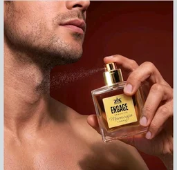 Engage Brazilian Maracuja Cognac Eau De Parfum for Men 50ml|Long lasting Perfume|Amber, Leather, Oud|Tropical Brazilian EDP|Luxury Gift for Men|No Parabens|No Sil