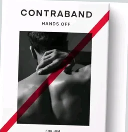 Contraband Eau De Parfum - Hands Off | Leather, Oud and Amber Fragrance Notes | Intense & Long Lasting Spray Perfume For Men | 50 ml