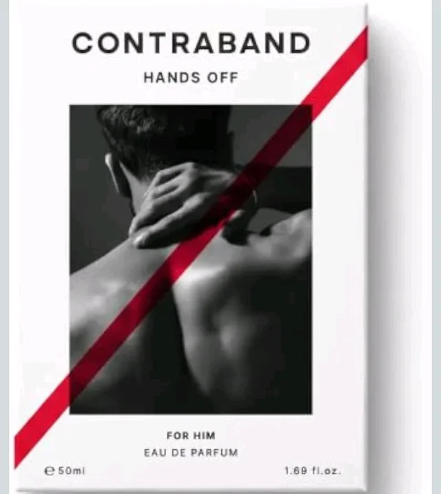 Contraband Eau De Parfum - Hands Off | Leather, Oud and Amber Fragrance Notes | Intense & Long Lasting Spray Perfume For Men | 50 ml