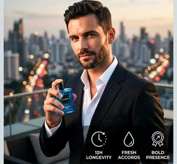 Upsilon SHOOTING STAR Perfume For Men 100ml | Luxury Perfume | 8 Hours Long Lasting Smell For Man | Double distilled 20% Concentration | Everyday Fragrance | Spicy Eau De Parfum | Premium Gift For Men
