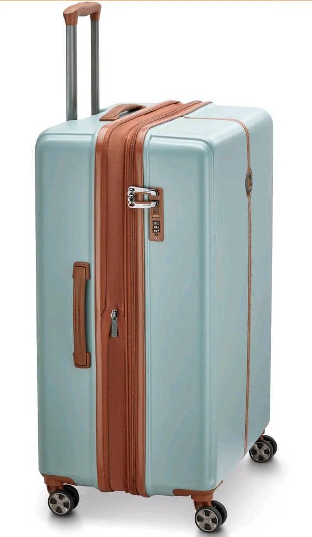 DELSEY PARIS Bianca 76 cms Large Check-in ABS/Polycarbonate Hard Sided 8 Wheels and Expandable Spinner Suitcase/Trolley Bag for Travel with TSA Lock- Sage Green
50+ bought in past month