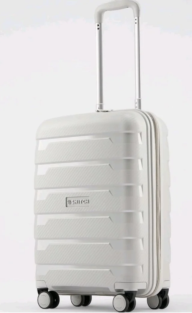 SNITCH Layer Cabin Size Light Grey Polypropylene Hard Travel Suitcase - Trolley Bag Small & Luggage with 8 Wheels, Premium Lock, Wet & Dry Pouch & Free Shoe Bag
100+ bought in past month