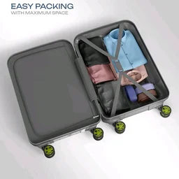 Safari Tazzo 8 Wheels 66cm Medium Size Trolley Bag, Hard Case Polycarbonate, 360º Wheeling Small Check in Luggage, Suitcase for Travel, Trolley Bags for Travel, Printed
100+ bought in past month
