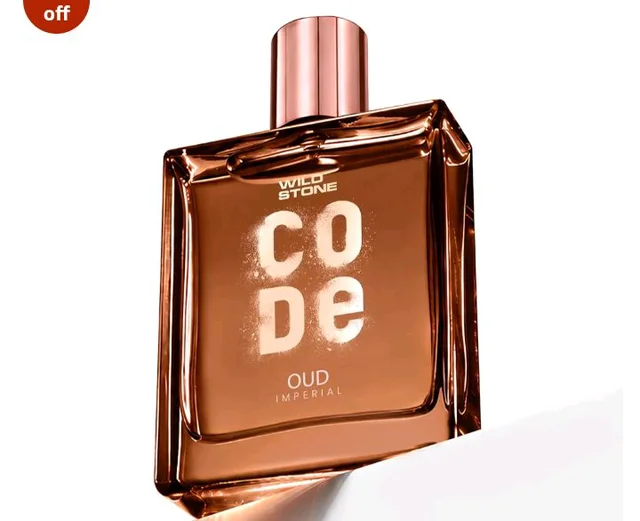 Wild Stone CODE Oud Imperial 100ml | Eau De Parfum for Men | Luxury Oud Perfume | Long-Lasting Perfume with Woody and Aromatic Notes | Premium