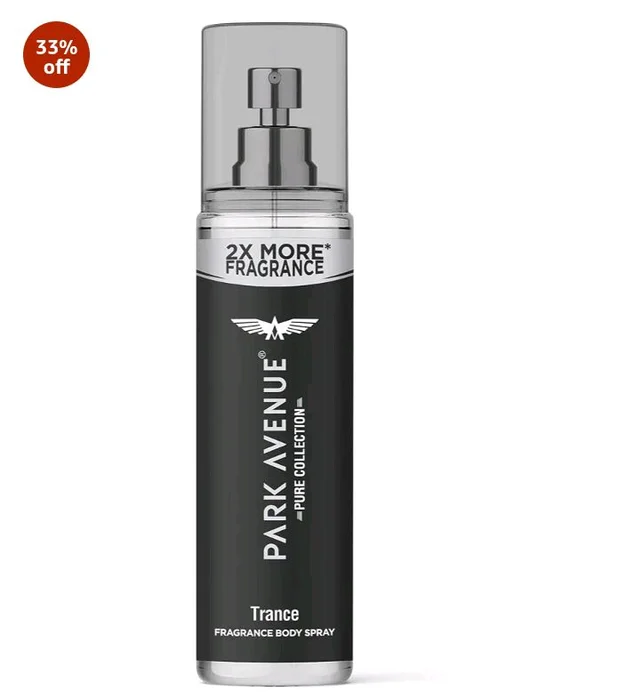 Park Avenue Pure Collection Trance Fragrance Body Spray for Men, 135ml