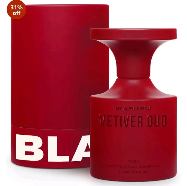 BLABLIBLU Vetiver Oud Unisex Perfume for Men & Women|100ml Long-Lasting Parfum Fragrances - A Notch above EDP, E