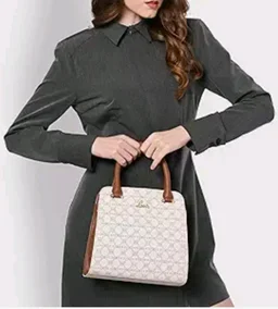 Lavie Women's Ushawu Satchel Bag | Satchel Handbag for Work | Ladies Purse | Stylish Shoulder Bag | Gift for Women