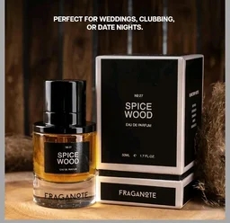 Fraganote Spice Wood Eau De Parfum (50 ml) | Warm Spices, Gourmand Note & Rich Woody Scent for Men & Women | Long Lasting Day or Night Magnetic Fragrance | Ideal Gift for all