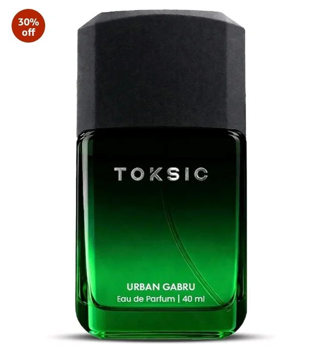 UrbanGabru TOKSIC Perfume for Men | Sweet Floral, Oud, Amber, Rose, Saffron| Body Spray for Man | Long Lasting Perfume for Men | Luxury Fragrances | Body Spray for man | EDP 40ml