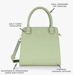 Lavie Women's Ushawu Satchel Bag | Satchel Handbag for Work | Ladies Purse | Stylish Shoulder Bag | Gift for Women
#
