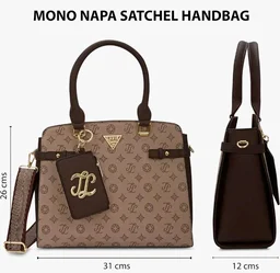 Signature
Visit the store
4.1 out of 5 stars 11
Lavie Signature Women's Mono Napa Satchel Handbag for Women | Satchel Bag for Work | Ladies purse | Stylish