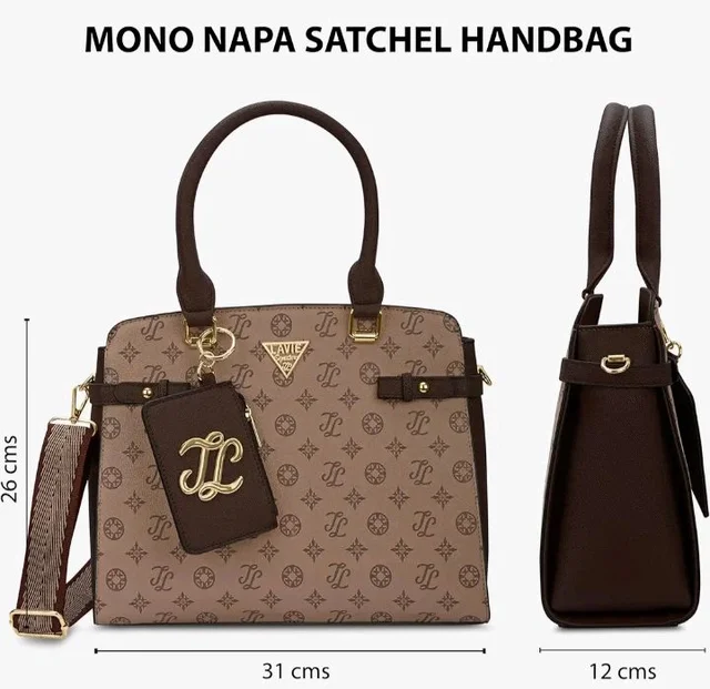 Signature
Visit the store
4.1 out of 5 stars 11
Lavie Signature Women's Mono Napa Satchel Handbag for Women | Satchel Bag for Work | Ladies purse | Stylish