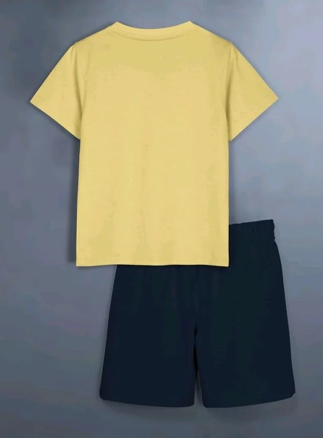 HELLCAT Boys Dress Clothing Set Combo with Tshirts & Shorts - Pack 3
- 1-2 Y, Maroon/Bluish Grey / Mustard