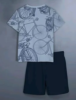 HELLCAT Boys Dress Clothing Set Combo with Tshirts & Shorts - Pack 3
- 1-2 Y, Coral / Navy / Bluish