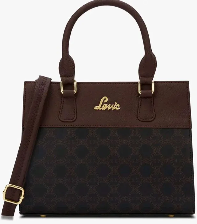 Lavie Women's Mono Salma Solid Satchel Bag for Women | Satchel Handbag for Work | Ladies purse | Stylish Shoulder Bag | Gift For Ladies
100+