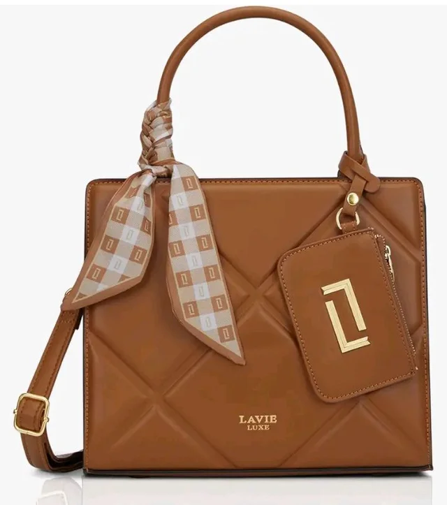 tars 31
Lavie Luxe Women's Quare26 Extra Large Laptop Satchel Bag | Upto 14 Inch | Satchel Handbag for Work | Ladies Purse | Stylish Shoulder Bag | Gift for Women
