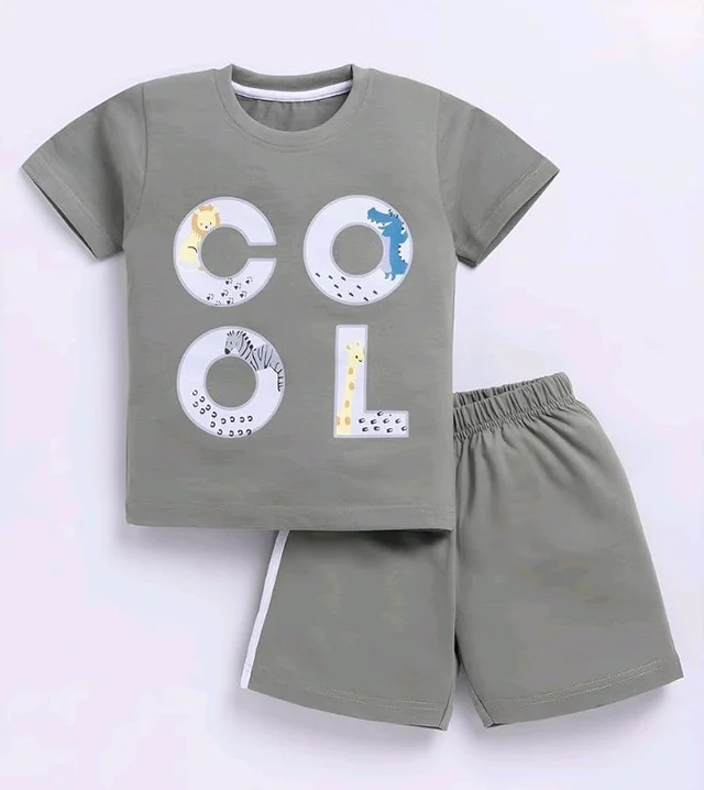 Toonyport Boys Summer 3 Packs Of T-shirts and Shorts Combo Set (Multicolors)
- 6-12 M, Multicolours 5