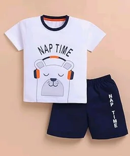Toonyport Boys Summer 3 Packs Of T-shirts and Shorts Combo Set (Multicolors)
- 18-24 M, Multicolours 5