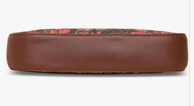 ZOUK Women's Handcrafted Vegan Leather Casual Mini Shoulder Bag