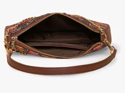 ZOUK Women's Handcrafted Vegan Leather Casual Mini Shoulder Bag