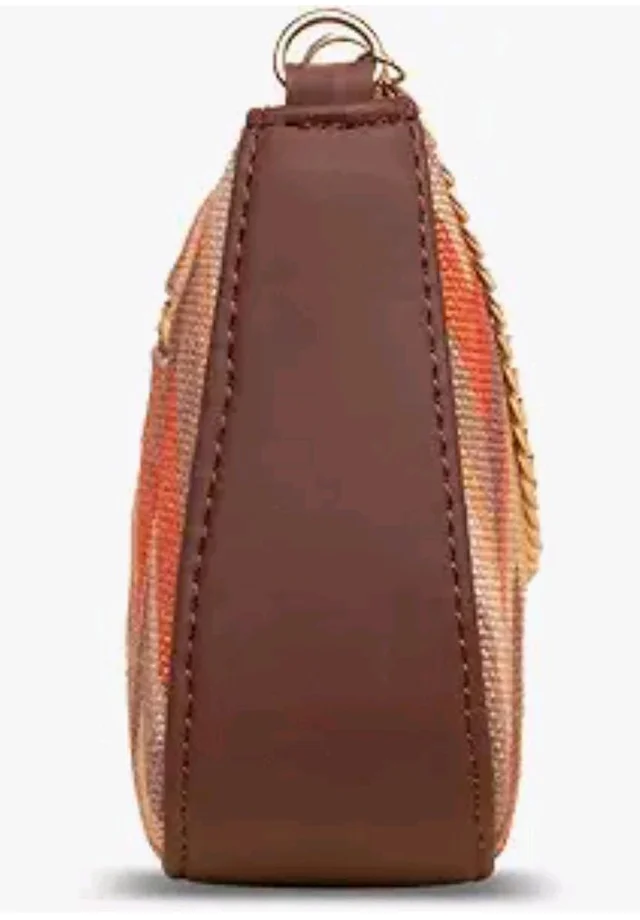 Zouk Baguette Bag/Crossbody Bags for Women | Women's Handbags | Stylish Sling Bag for Woman | Vegan Leather Evening Bag | Travel & Office Use | Purse and Wallet | Tidal Wave Print