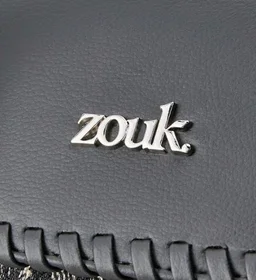 Zouk Printed Jute Handcrafted Vegan Leather Multicolor Women's Satchel Bag | Ladies Purse Handbag | Double Handle Detachable
