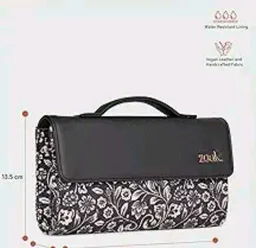 ZOUK Rhea Kapoor Clutch - | Vegan Leather Designer Clutch for Women