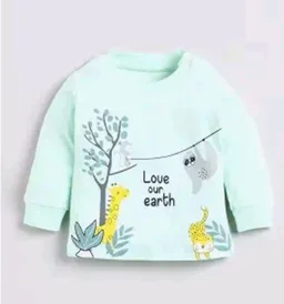 Indhrani Garments Kids Clothes for Boys | Printed Cotton Lightweight Sweatshirt and Pant | Baby Boy Dress Clothing Set
- 2-3 Y, Green