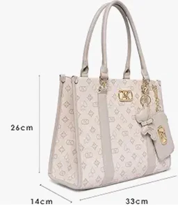 Akiki I8London Women's Holborn Box Satchel Bag | Satchel Handbag for Work | Ladies Purse | Stylish Shoulder Bag | Gift for Women